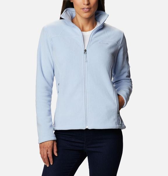 Columbia Fast Trek II Fleece Jacket Blue For Women's NZ65239 New Zealand